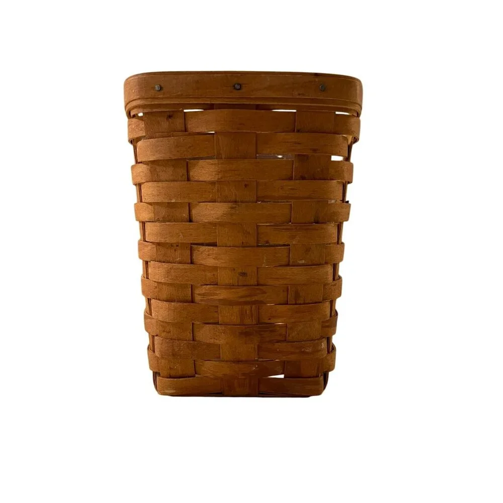 Vintage 1993 Longaberger Basket Used Plastic Protector